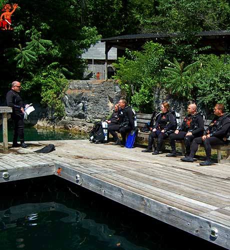 People Gathered For Scuba Diving